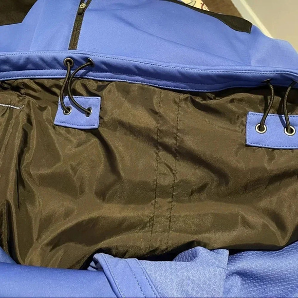 Slazenger Golf quarter zip sweatshirt Royal blue and black Men’s size XL - Picture 6 of 6